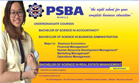 psba courses|business administration courses philippines.